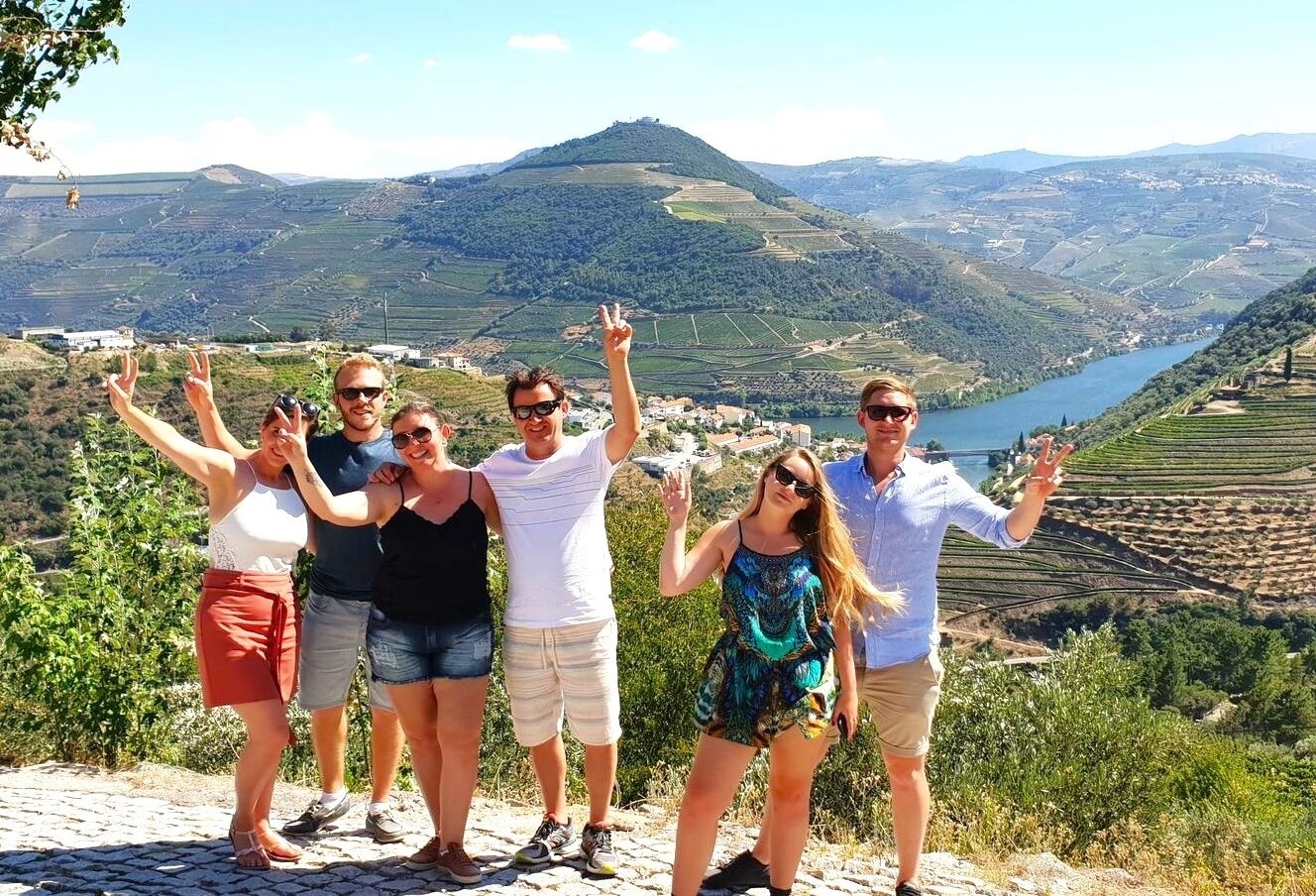 Countryside vineyards