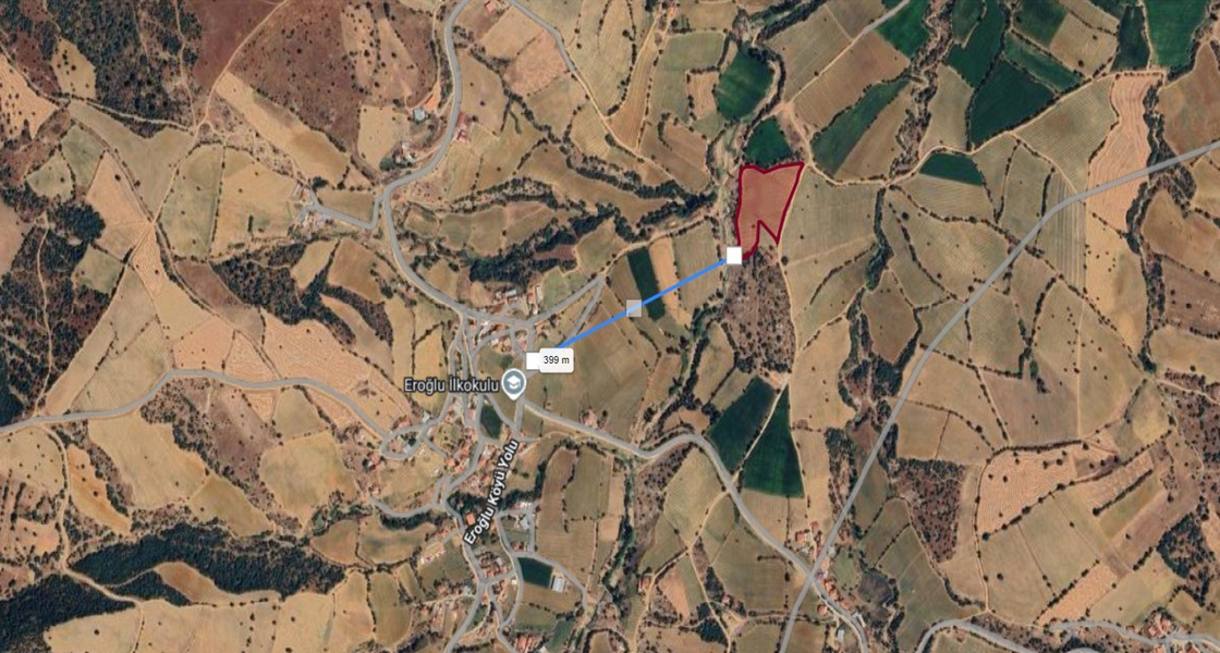 Agricultural Land for Sale in Manisa, Turkey, specifically in Kula | L339