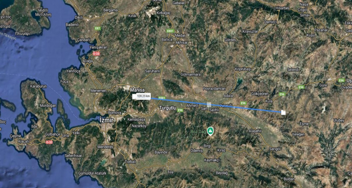 Agricultural Land for Sale in Manisa, Turkey, specifically in Kula | L339