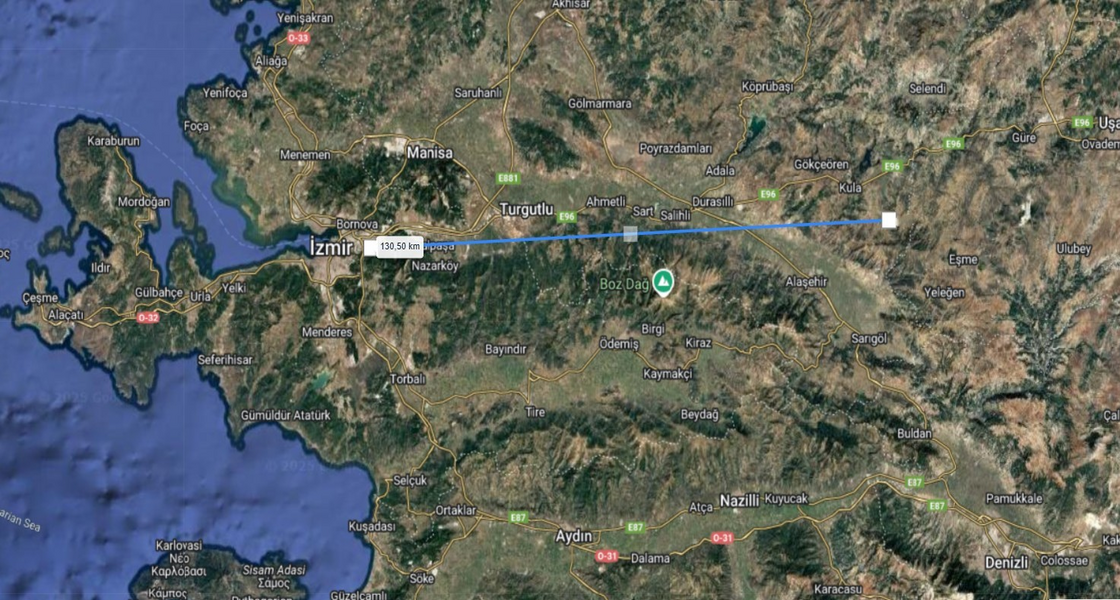Agricultural Land for Sale in Manisa, Turkey, specifically in Kula | L339