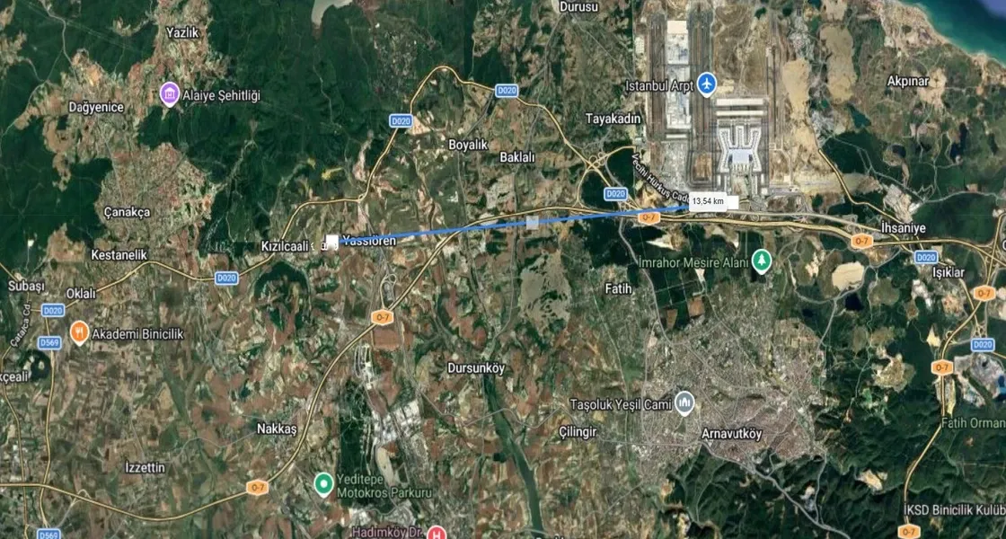 Agricultural land for sale in Çatalca, Kızılcaali Village | L361