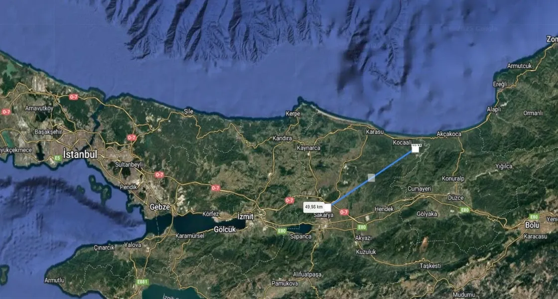 Exclusive, Prime Land for Sale in Sakarya, Kocaali District | L352