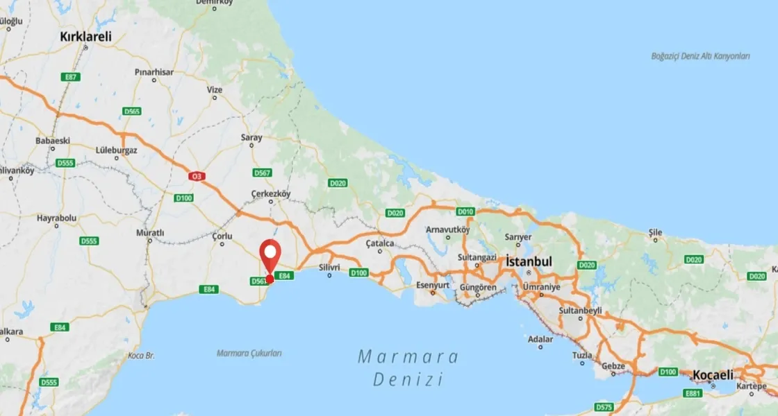 Exclusive ready-to-build land for sale in Tekirdag | L360