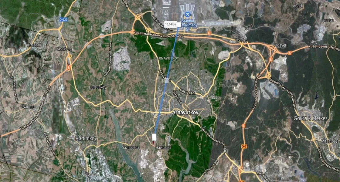 Land Plot for Sale in Istanbul, Arnavutkoy, Hacımaşlı | L357