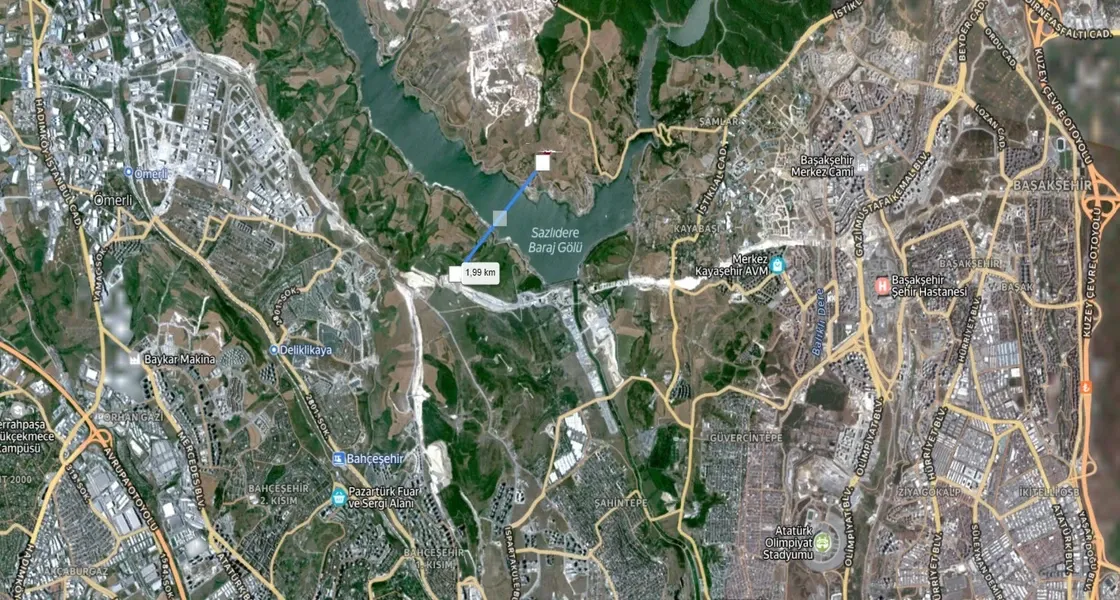 Land for sale in Arnavutköy Hacımaşlı, suitable for residential/commercial permit | L346