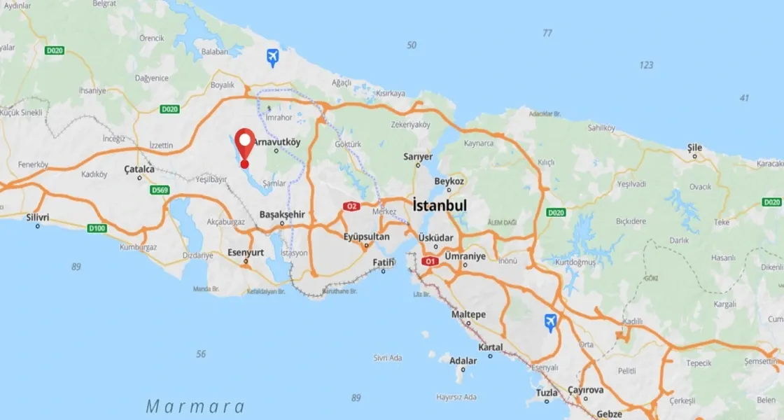 Land for sale in Arnavutköy, Sazlıbosna | L347