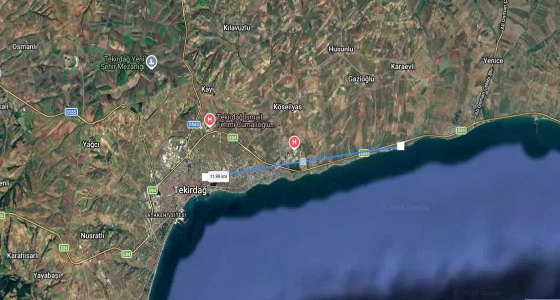 Land for sale in Tekirdağ Province, specifically Süleymanpaşa | L362