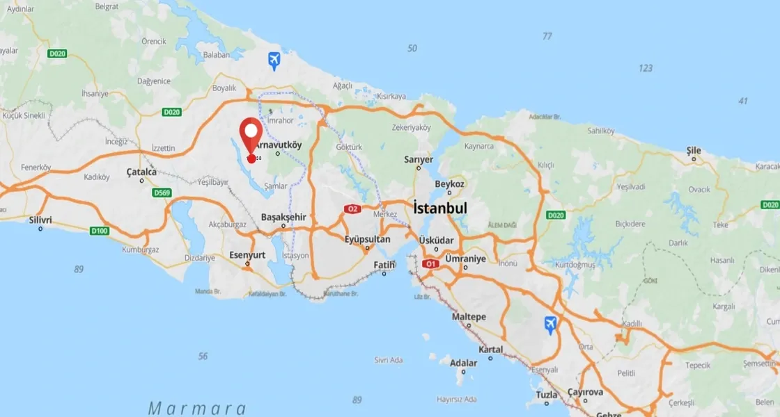 Prime Land Plot for Sale in Arnavutköy, Hacımaşlı, Istanbul | L356